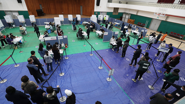 21대 총선 투표율 오후 2시 현재 53%…최종 60% 넘을 듯