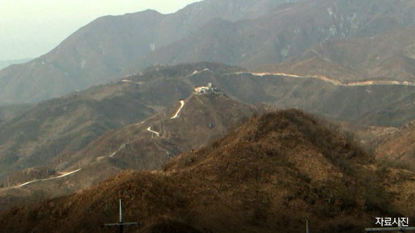북한군 비무장지대 내 굴착 정황 포착…GP 복원 가능성