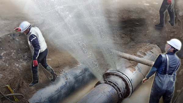 전북 정읍서 송수관로 파손…수돗물 공급 중단돼 주민 불편