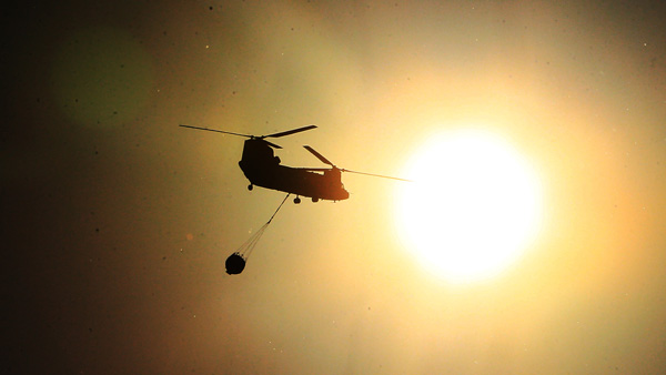 강원 고성산불 12시간 만에 주불 진화 완료…잔불 정리 중