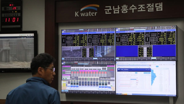 경기 연천군 필승교 '위험수위'…"임진강 유역 캠핑족 대피"