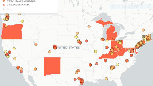 미국 '코로나19 휴교' 대란…"학생 2천600만명 수업 중단"