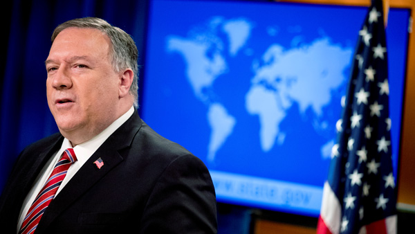 폼페이오 "북 면밀 주시, 어떤 만일 사태에든 확실한 대비"