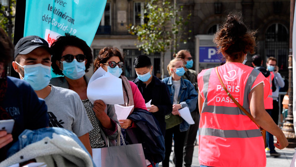 레드존 확대하고 집단자가격리…유럽, 코로나 재확산에 비상