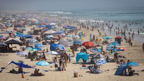 49.4도…폭염 덮친 미 LA 카운티, 최고 기온 기록 경신