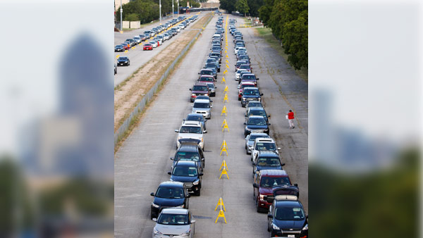 "배고픈 미국인 5천4백만명" 코로나로 50% 증가