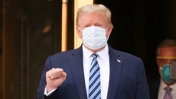 "트럼프 치료에 싱가포르 코로나19 환자 혈장 사용"