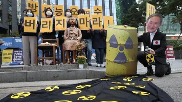 日미야기 지사, 후쿠시마 원전오염수 방류 "국민적 논의 없었다"