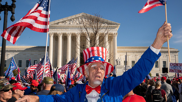 미 연방대법원, 트럼프 대선 무효소송 기각