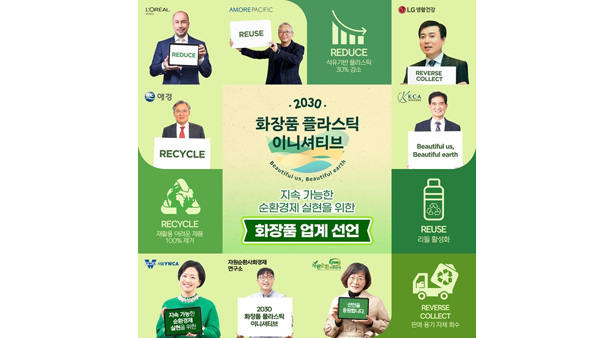 플라스틱 줄이고 용기 회수…화장품업계 '플라스틱 이니셔티브'