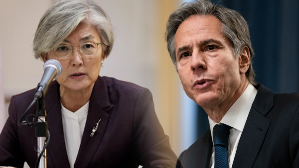 바이든 정부 출범 뒤 첫 한미 외교장관 통화 "북핵 문제 시급"