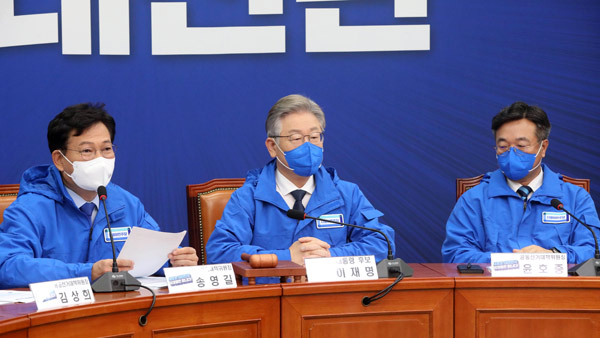 이재명 "재난지원금, 초과 세수로 재원 마련‥내년 예산 반영이 좋다"