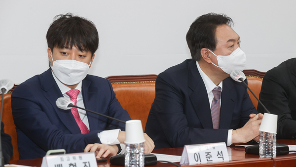 윤석열 이준석 패싱 원인 묻자 "나도 잘 몰라후보의 역할 다하겠다"