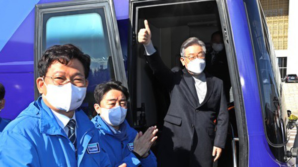 전북 매타버스 떠난 이재명 첫날 정세균 전 총리와 만찬 회동