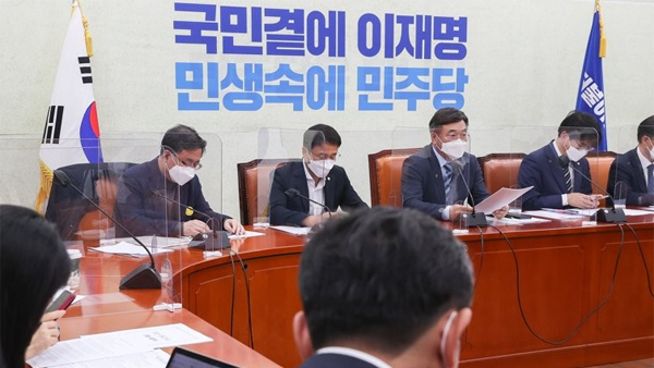 민주 "감염병위기대응기금 설치 본격 논의"이재명 정책 발표 예고