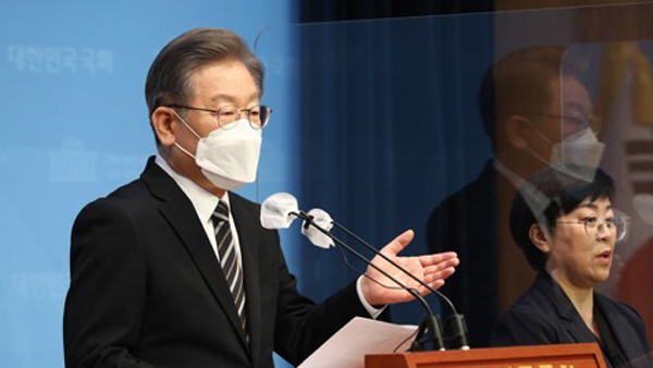 이재명 "국민의힘이 당선되면 100조 지원 가짜 경제민주화 의심"