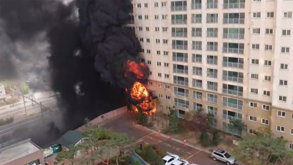 경기 남양주시 주상복합건물 화재…31명 부상·15명 병원 이송