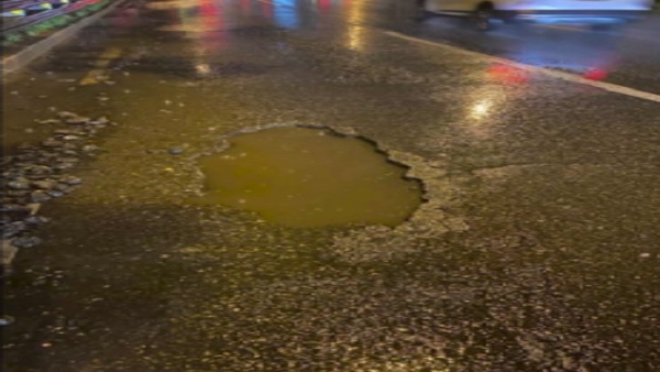 서울 올림픽대로서 '도로 패임' 잇따라…차량 24대 바퀴 파손