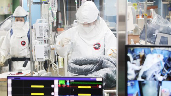 일부 지역 병상부족…중증환자 병상 대전 0개, 세종·충남 1개뿐