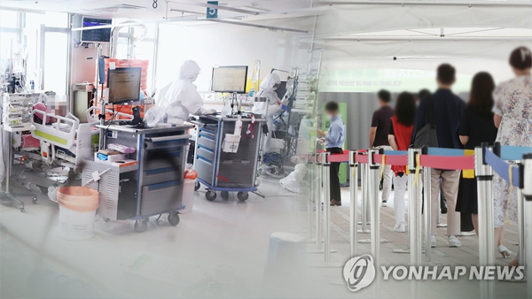 전국 중환자 병상 가동률 48.9%‥울산·대전 4개, 제주 5개 남아