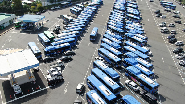 '노사 교섭 타결' 대전 시내버스 파업 하루 만에 종료