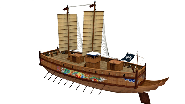 "임진왜란때 조선 주력 함선 '판옥선' 길이 32m·폭 8.7m"