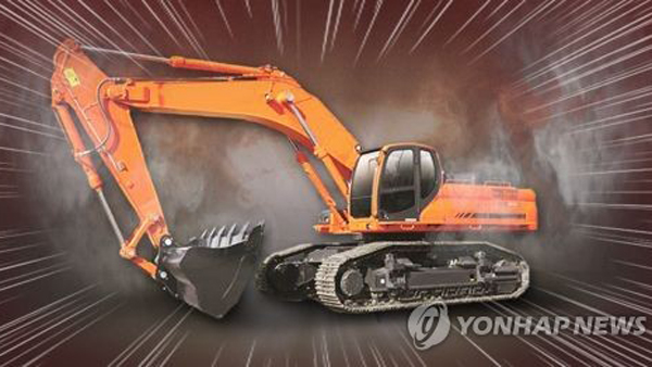 굴착기에서 분리된 버킷에 40대 노동자 깔려 사망