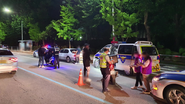 경기남부경찰, 이륜차 법규 위반 석달만에 7만 건 적발