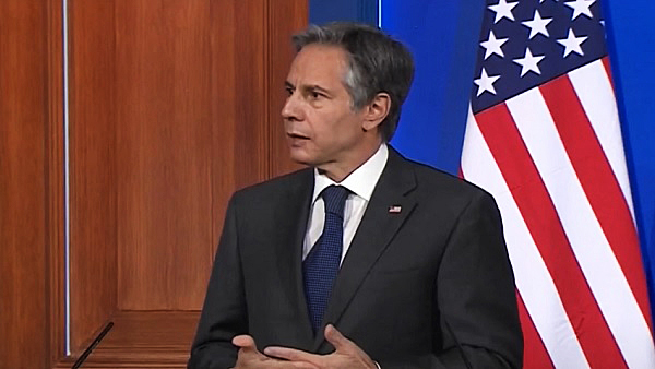 블링컨 "중국 핵무기 깊은 우려…한반도 비핵화 촉구"