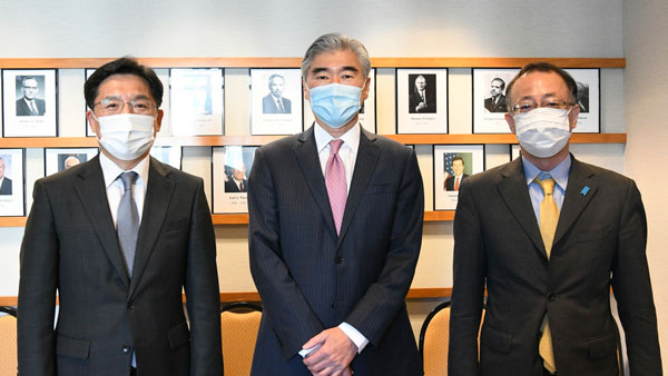 한미일 북핵대표, 3자 전화 협의‥북한 미사일 발사 대응 방향 논의