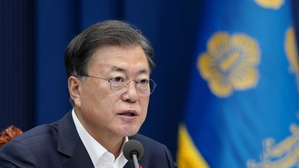 문 대통령 "대표팀 모두 아름다운 시간 만들어주길‥'팀 코리아'는 자부심"