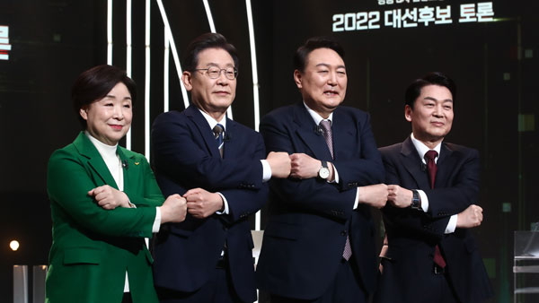 8일 대선후보 TV토론 성사‥한국기자협회 주최 '4자 토론'