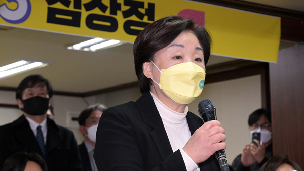 심상정 "윤석열 당선인 축하‥협치·통합의 길 열어 달라"