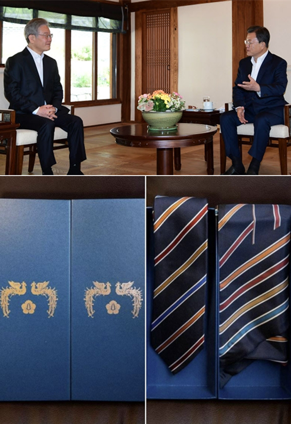 결기 혹은 '패완', 정치인의 넥타이