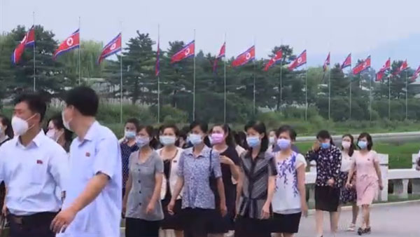 북한, 발열자 다시 10만명 밑으로‥누적 발열 364만명