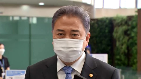 박진 일본 출국 "한일 관계 개선에 대한 윤 대통령 강한 의지 전달"