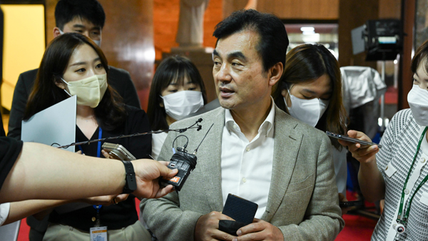 안규백 "당헌 개정, 어느 한두 사람 위한 것 아냐"