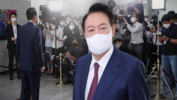 대통령실 "대통령, 출근길 문답에 누구보다 애정‥출입구와 무관"