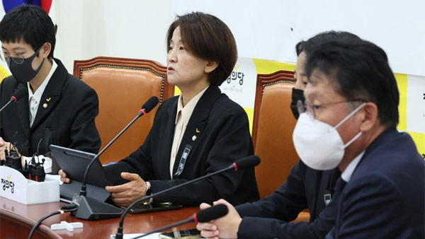 정의당 이은주, 주호영. 박홍근 연쇄 회동, 국정 조사 논의