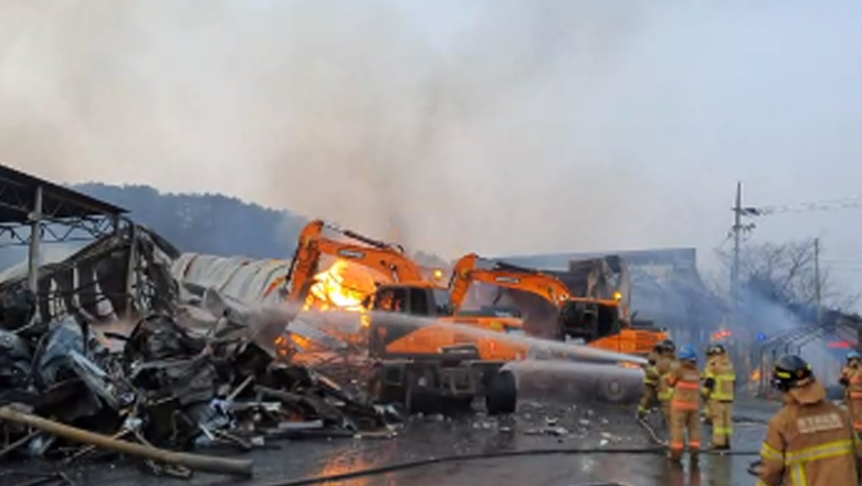 포천 가구 창고 화재 12시간 만에 진화‥30억 원 재산 피해