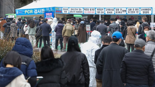 코로나19 신규 확진 35만 190명‥위중증 환자 1천74명