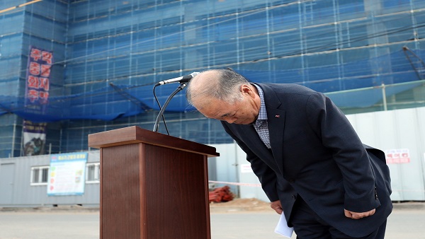 '안성 붕괴사고' 시공사 SGC이테크건설 대표 중대재해처벌법 입건