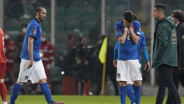 이탈리아, 유럽 PO 북마케도니아전 패배‥2연속 본선 진출 실패