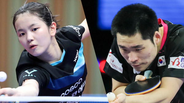 탁구 장우진·김나영, 월드탁구 자그레브 단식 16강 진출