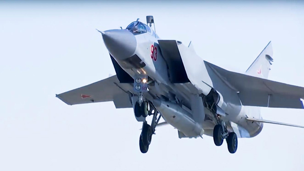 러시아, 이틀연속 킨잘 극초음속 미사일 발사