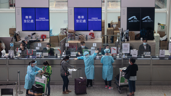 홍콩, 비거주자 입국 재개..7일간 호텔 격리는 해야