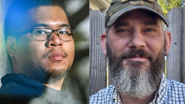 러시아서 우크라 참전중 체포된 미국인 2명 영상 공개