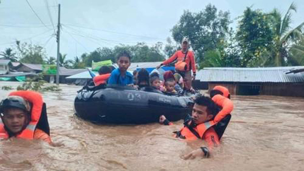 필리핀, 태풍 '날개'로 72명 사망·14명 실종