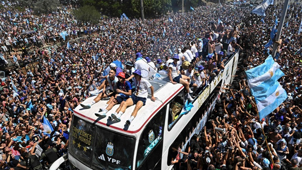 아르헨티나 월드컵 우승 환영 행사에서 1명 사망·1명 중태