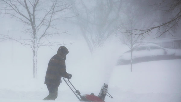 미국, 크리스마스 혹한·폭설에 28명 사망·수십만 가구 정전